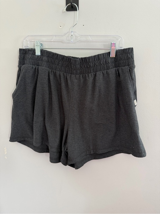Athletic Works Pants - Athletic Works Dark Gray Elastic Waist Athletic Shorts